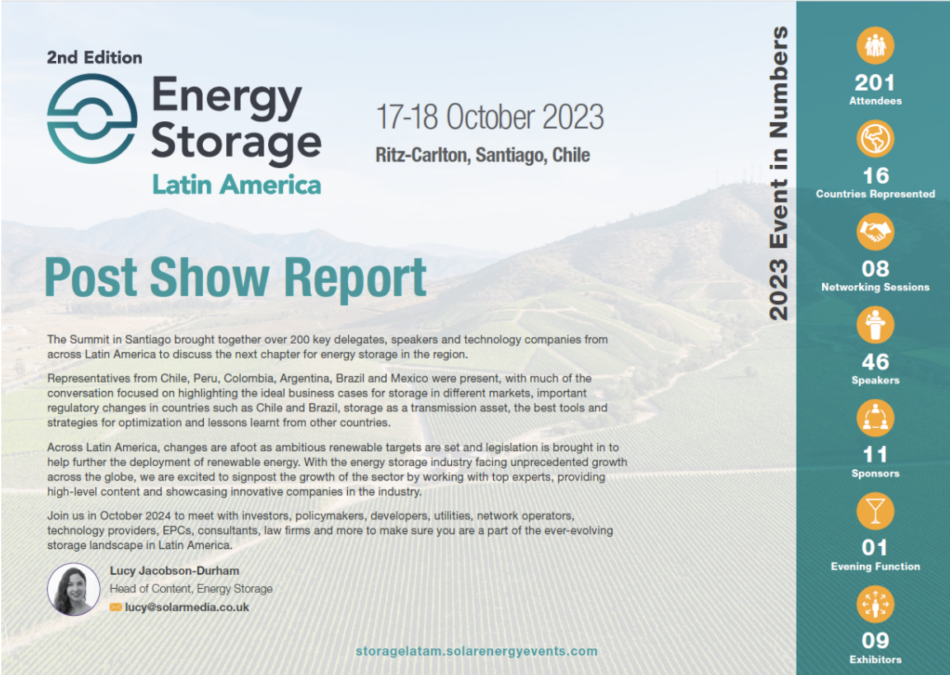 Energy Storage Summit Latin America